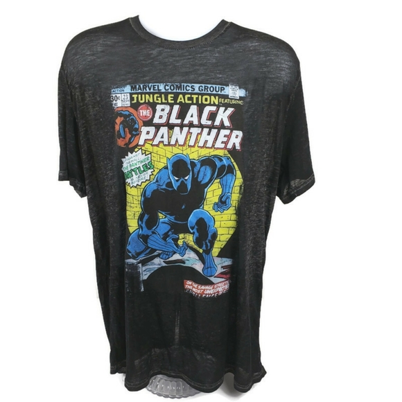 Marvel Other - Marvel Comics Black Panther Burn Out XL T-Shirt